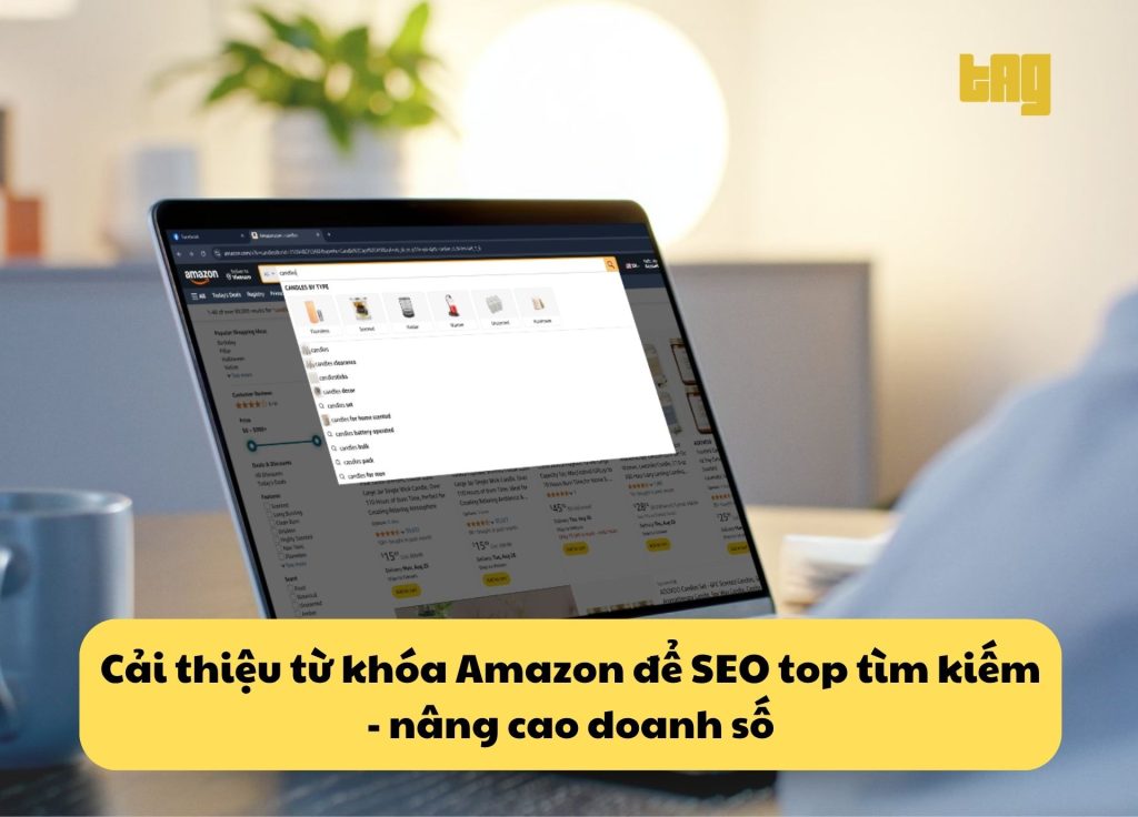 Cải thiệu từ khóa Amazon để SEO top tìm kiếm