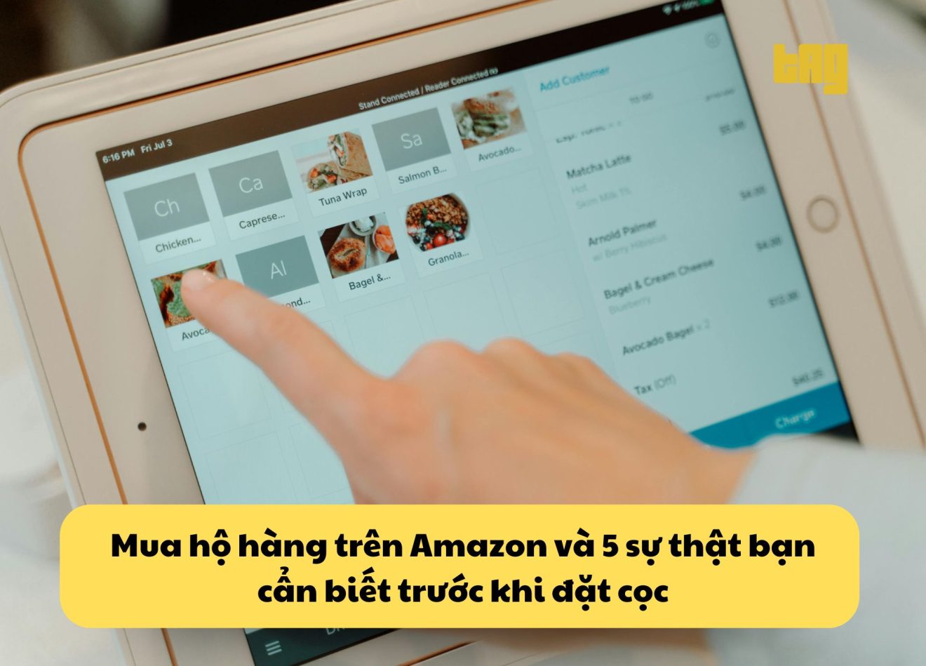 Mua hộ hàng trên Amazon